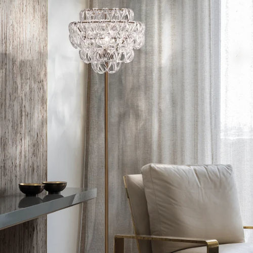 Lampe sur pied - MINIGIOGALI - Vistosi - en cristal / contemporaine / d'intérieur