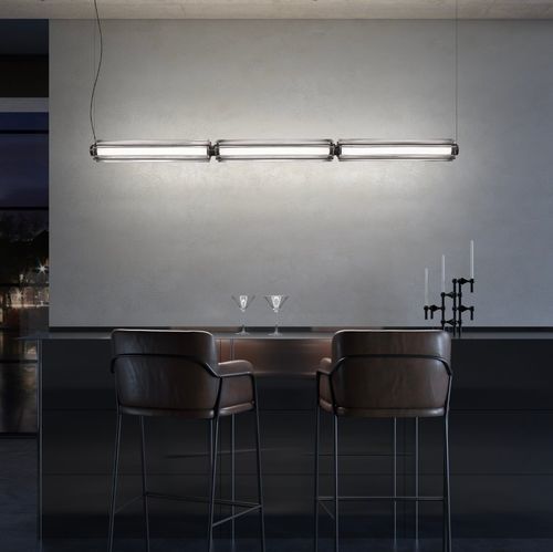 Suspension - JEFF - Vistosi - en cristal / contemporaine / d'intérieur