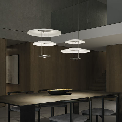 Suspension - DIONE - Vistosi - en métal / en verre / contemporaine