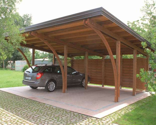 Abri de voiture en pin - Pircher Oberland