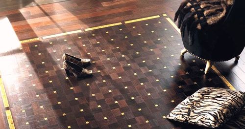 Parquet massif - STARDUST - PARQUET IN - peint / à coller