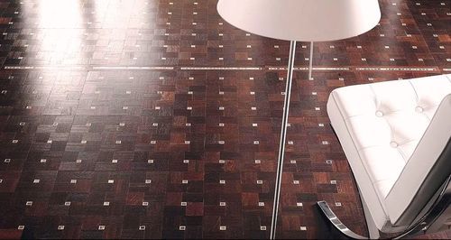 Parquet massif - STARDUST - WENGE - PARQUET IN - verni / à coller