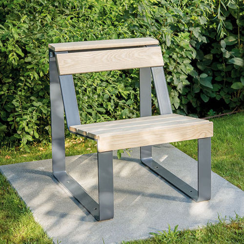 Chaise contemporaine - ATLANTIQUE - AREA - de jardin / en frêne / en pin