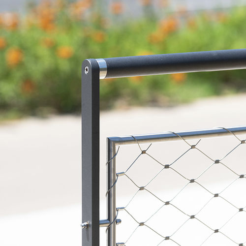 Garde-corps en inox - ZENITH - AREA - en acier / grillagé / d'extérieur