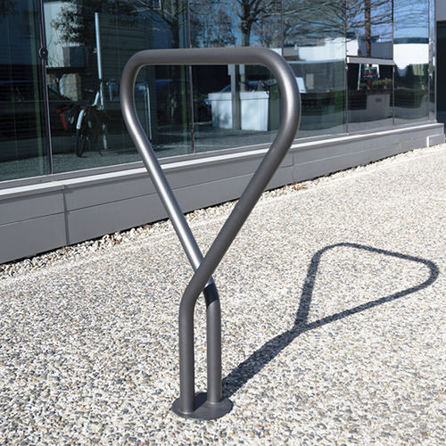 Appui-vélo au sol - ZENITH - AREA - pour espace public / en acier / professionnel