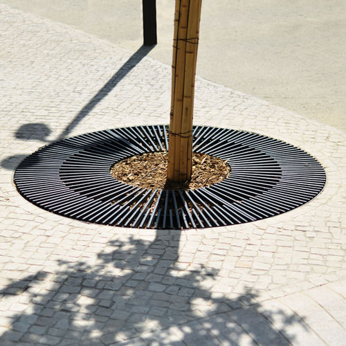 Grille d'arbre ronde - OXFORD - AREA - en acier