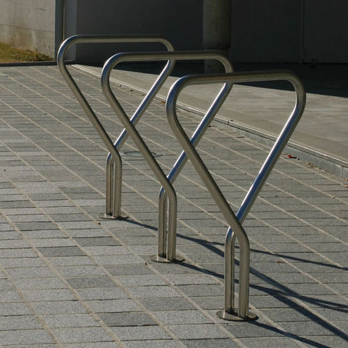 Range-vélo au sol - PHENIX - AREA - pour espace public / en acier inoxydable / professionnel