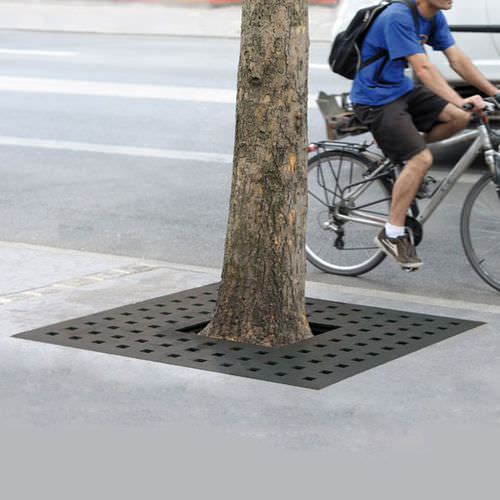 Grille d'arbre carrée - MEMPHIS - AREA - en acier