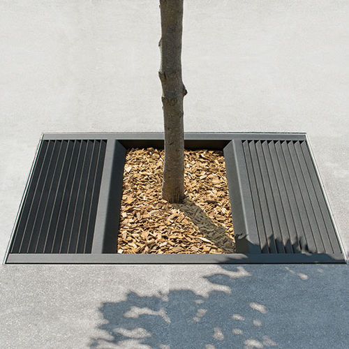Grille d'arbre carrée - YALE - AREA - en acier