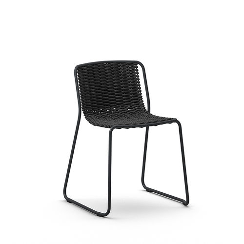Chaise de jardin contemporaine - Randa - arrmet - d'extérieur / d'intérieur / en corde