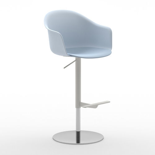 Chaise de bar contemporaine - Máni Armshell ST-ADJ - arrmet - d'intérieur / en polypropylène / avec piètement en métal
