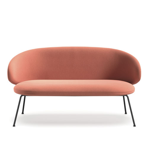 Canapé contemporain - Belle SO - arrmet - en tissu / en cuir / avec accoudoirs