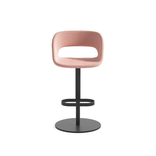 Chaise de bar contemporaine - Kabira ST-S-A - arrmet - d'intérieur / en tissu / en cuir