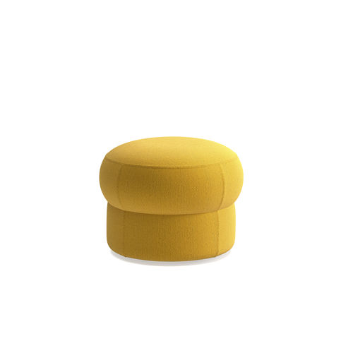 Pouf contemporain - CEPE S  - arrmet - en tissu / en cuir / rond