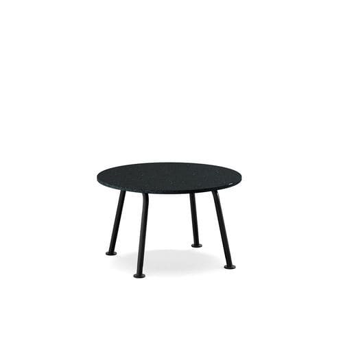 Table basse contemporaine - Dopo 56 - arrmet - en acier peint / avec piètement en acier peint / ronde