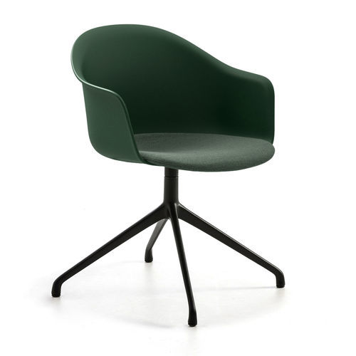 Chaise de bureau contemporaine - Máni Armshell+f SP - arrmet - d'intérieur / en tissu / en cuir