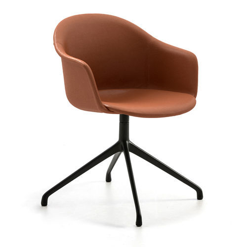 Chaise de bureau contemporaine - Máni Armshell SP - arrmet - d'intérieur / en tissu / en cuir