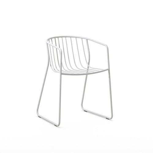 Chaise contemporaine - Randa Nude AR - arrmet - d'extérieur / d'intérieur / en Trevira CS®