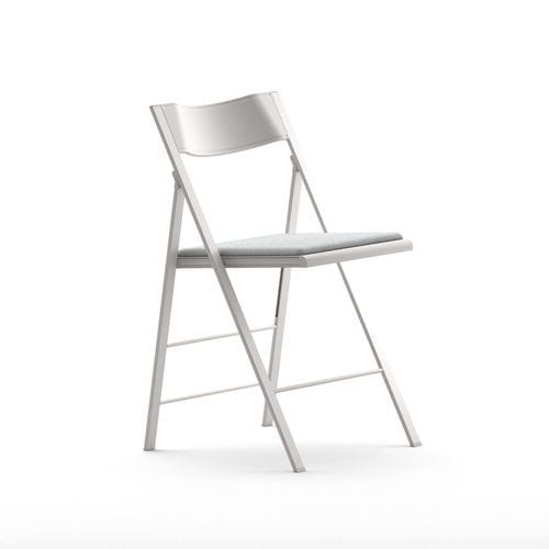 Chaise contemporaine - Pocket - arrmet - d'intérieur / en tissu / en simili cuir