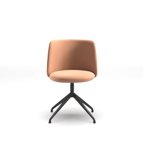 Chaise visiteur contemporaine - Pure Belle SP - arrmet - d'intérieur / en cuir / en tissu