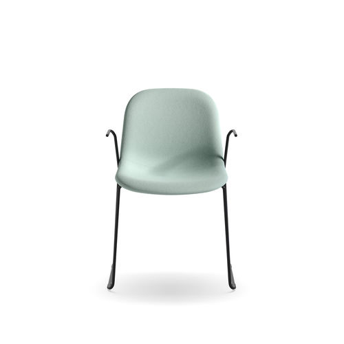 Chaise visiteur design scandinave - Máni AR-SL - arrmet - d'intérieur / en tissu / en cuir