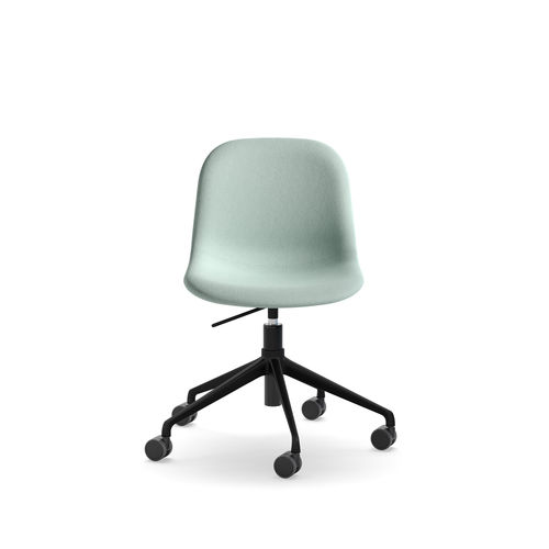 Chaise contemporaine - Máni HO - arrmet - d'intérieur / en tissu / en cuir