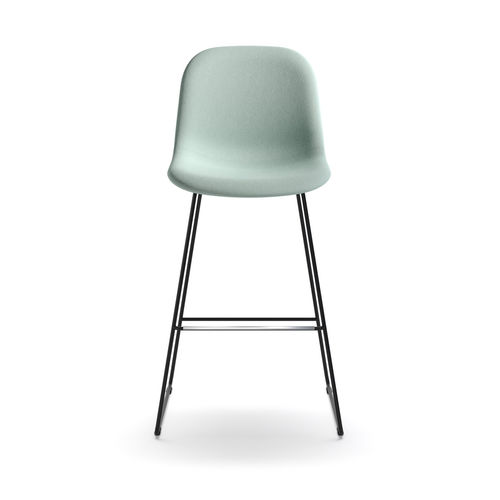 Chaise de bar contemporaine - Máni ST-SL - arrmet - d'intérieur / en tissu / en cuir