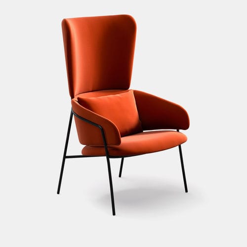Fauteuil bergère - Strike Relax - arrmet - contemporain / en tissu / en cuir