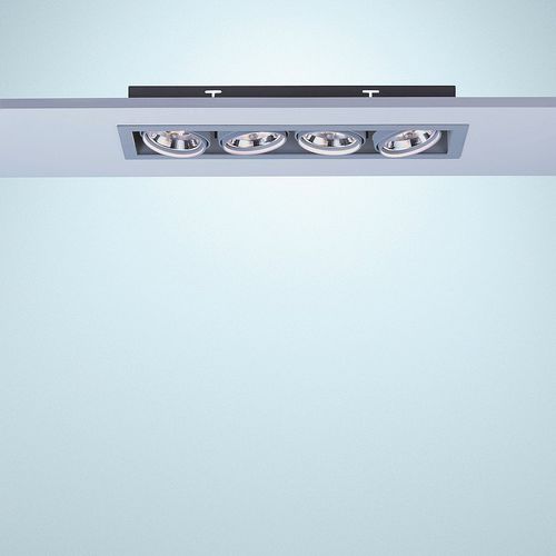 Spot encastrable au plafond - CARDAN - LFF - à LED / halogène / rond