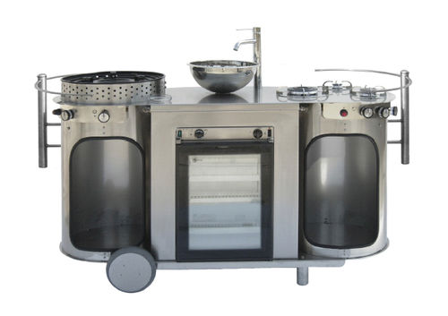 Cuisine professionnelle en inox - BONGOS : TUS BG 001 PRO - Emme Group - modulaire / mobile