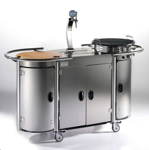 Chariot à boissons - BONGOS : BER BG 55LT - Emme Group - pour cuisine professionnelle / réfrigéré / en inox
