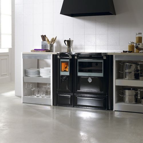 Cuisinière à bois - VULCANO - Lacunza - traditionnelle
