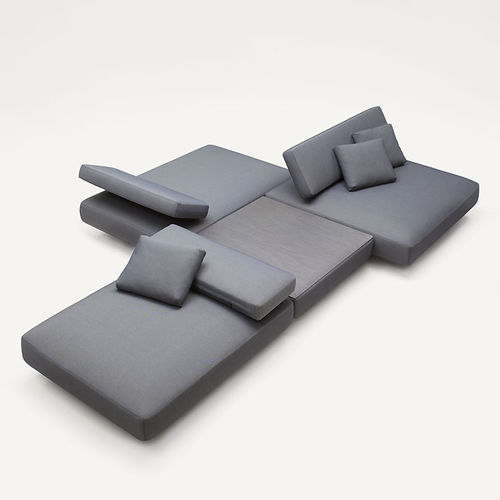 Canapé modulable - AGIO - PAOLA LENTI - contemporain / en polyester / en polyamide