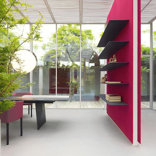 Panneau pour agencement intérieur - BUILD - PAOLA LENTI - en fibre de bois / en polyester