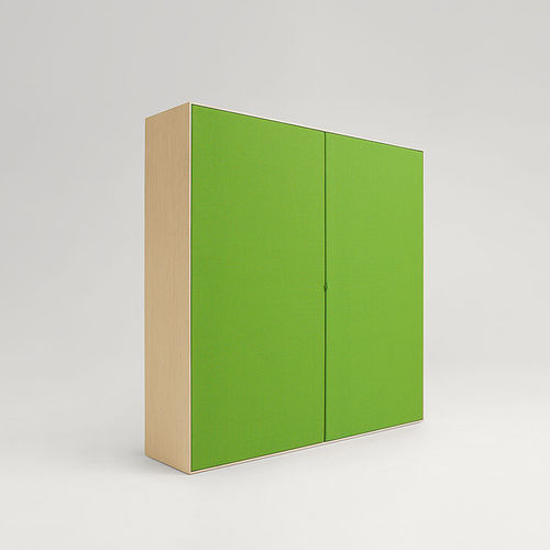 Armoire contemporaine - EDEL - PAOLA LENTI - en bois laqué / à portes battantes