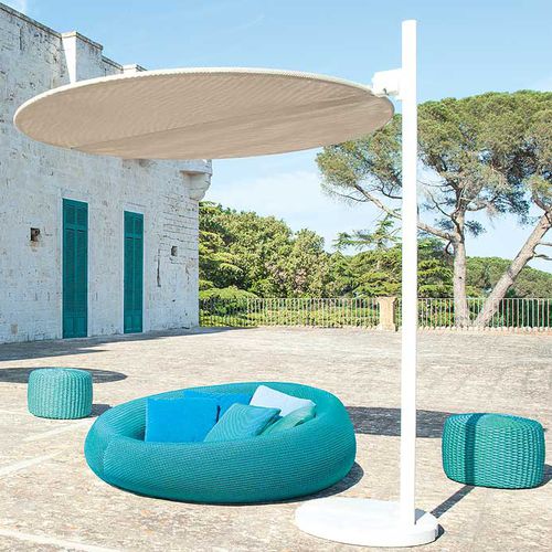 Méridienne contemporaine - EASE - PAOLA LENTI - en tissu / en polyester / de jardin