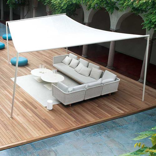 Voile d'ombrage rectangulaire - ALA - PAOLA LENTI - en tissu / en polyester