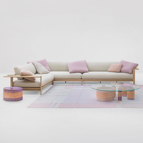 Canapé modulable - FREI - PAOLA LENTI - d'angle / contemporain / d'extérieur