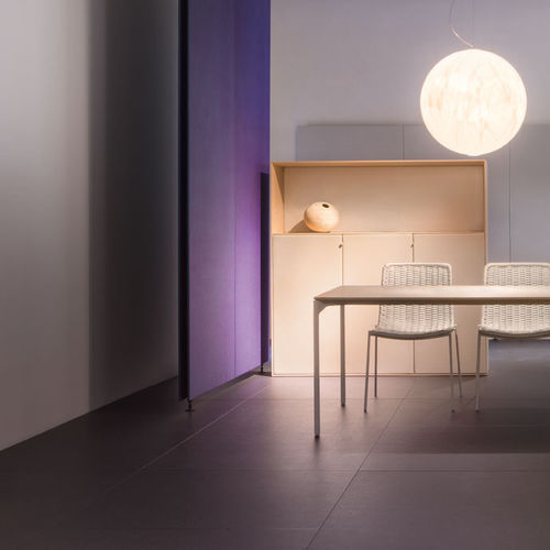 Buffet haut - EDEL - PAOLA LENTI - contemporain / en bois laqué / modulaire