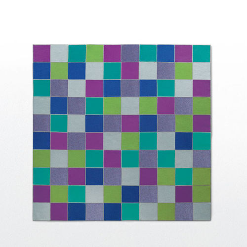 Tapis contemporain - QUADRI  - PAOLA LENTI - à rayures / en laine / en feutre