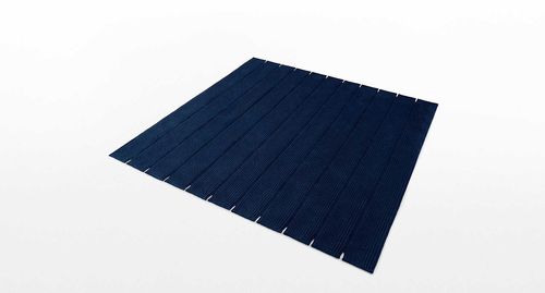 Tapis contemporain - RAY  - PAOLA LENTI - à rayures / en fibres synthétiques / rectangulaire