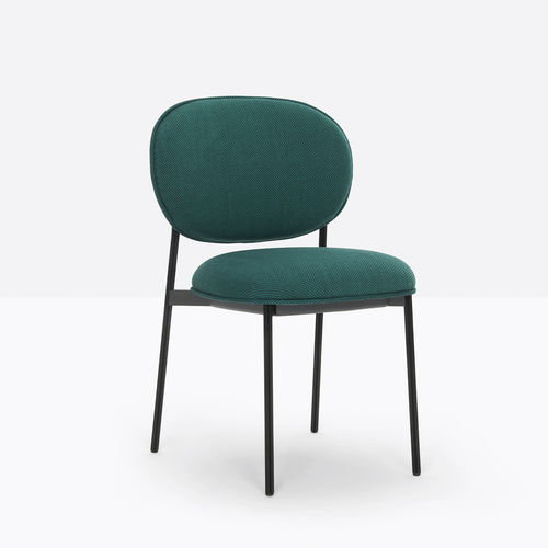 Chaise contemporaine - BLUME 2950 - PEDRALI - d'intérieur / en tissu / avec piètement en aluminium