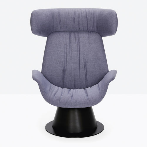 Fauteuil contemporain - ILA 2020 - PEDRALI - en tissu / en acier / à oreilles