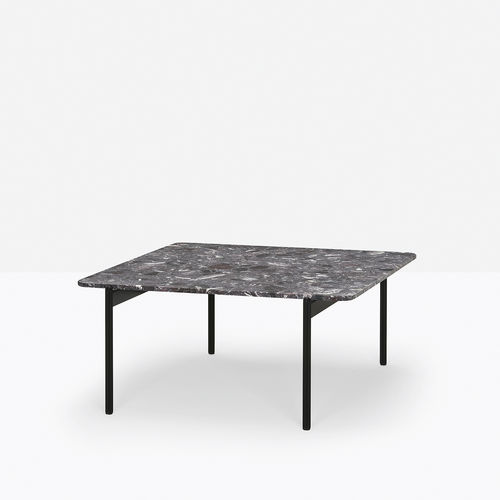 Table basse contemporaine - blume BLT_69x69 - PEDRALI - en stratifié / en marbre / en composite