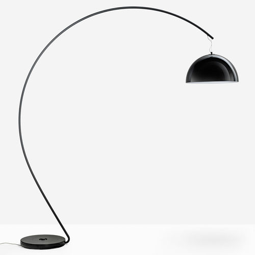 Lampe sur pied - L002T - PEDRALI - en acier à revêtement par poudre / en verre opalescent / en polycarbonate