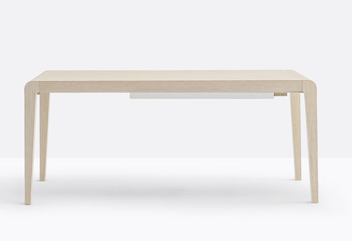 Table contemporaine - EXTESO TE2 - PEDRALI - en chêne / avec piètement en chêne / rectangulaire