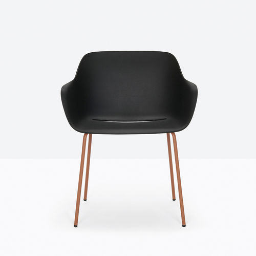 Chaise contemporaine - BABILA XL 2734 - PEDRALI - d'intérieur / en polypropylène / avec piètement en acier