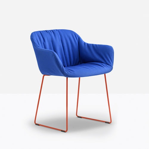 Chaise contemporaine - BABILA XL 2743R - PEDRALI - d'intérieur / en polypropylène / en tissu