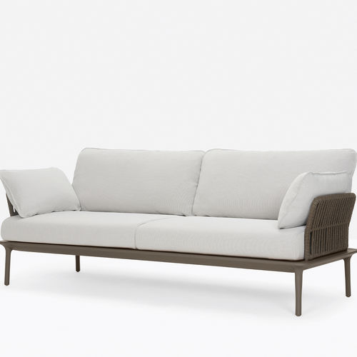 Canapé contemporain - REVA TWIST REVA-2_D - PEDRALI - d'extérieur / en tissu / en corde