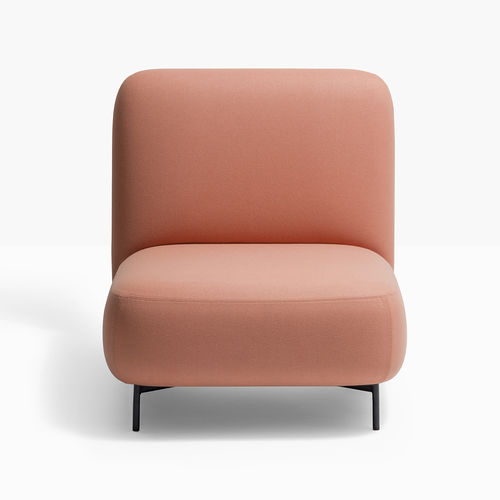 Chauffeuse contemporaine - BUDDY 213S - PEDRALI - en mousse de polyuréthane / en aluminium / tapissée